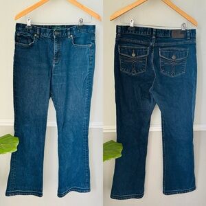 Ralph Lauren Classic Bootcut Jeans | Size 10